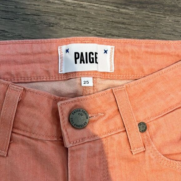 PAIGE pink jeans size 25 - Picture 6 of 7